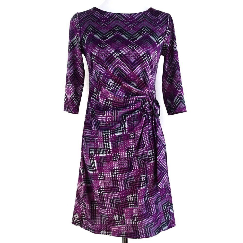 Shelby & Palmer Dress, Chevron Print, Small